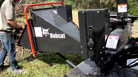 wood chipper skid steer attachment|bobcat chipper attachment for sale.